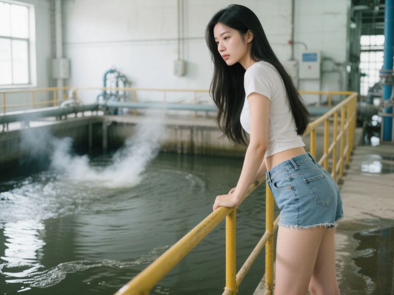 污水處理廠污水池現(xiàn)場(chǎng)圖