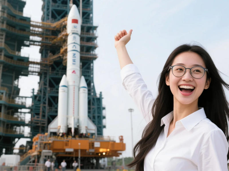 加注肼類推進劑火箭發射現場圖