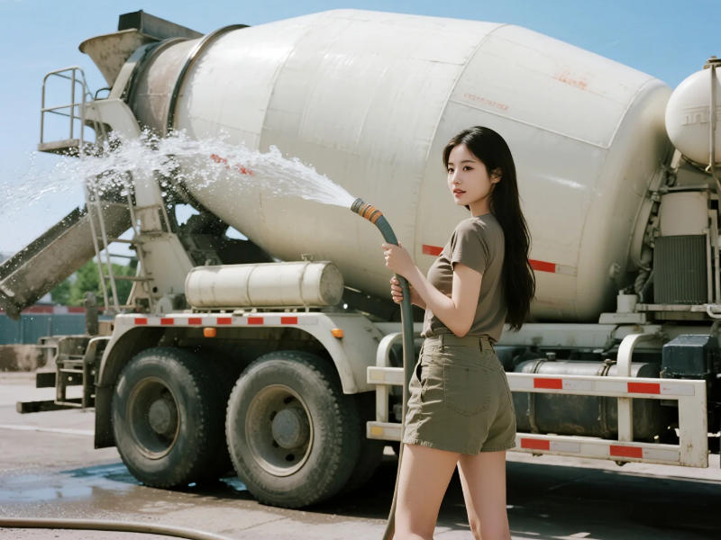 混凝土拌合現場 混凝土拌合現場